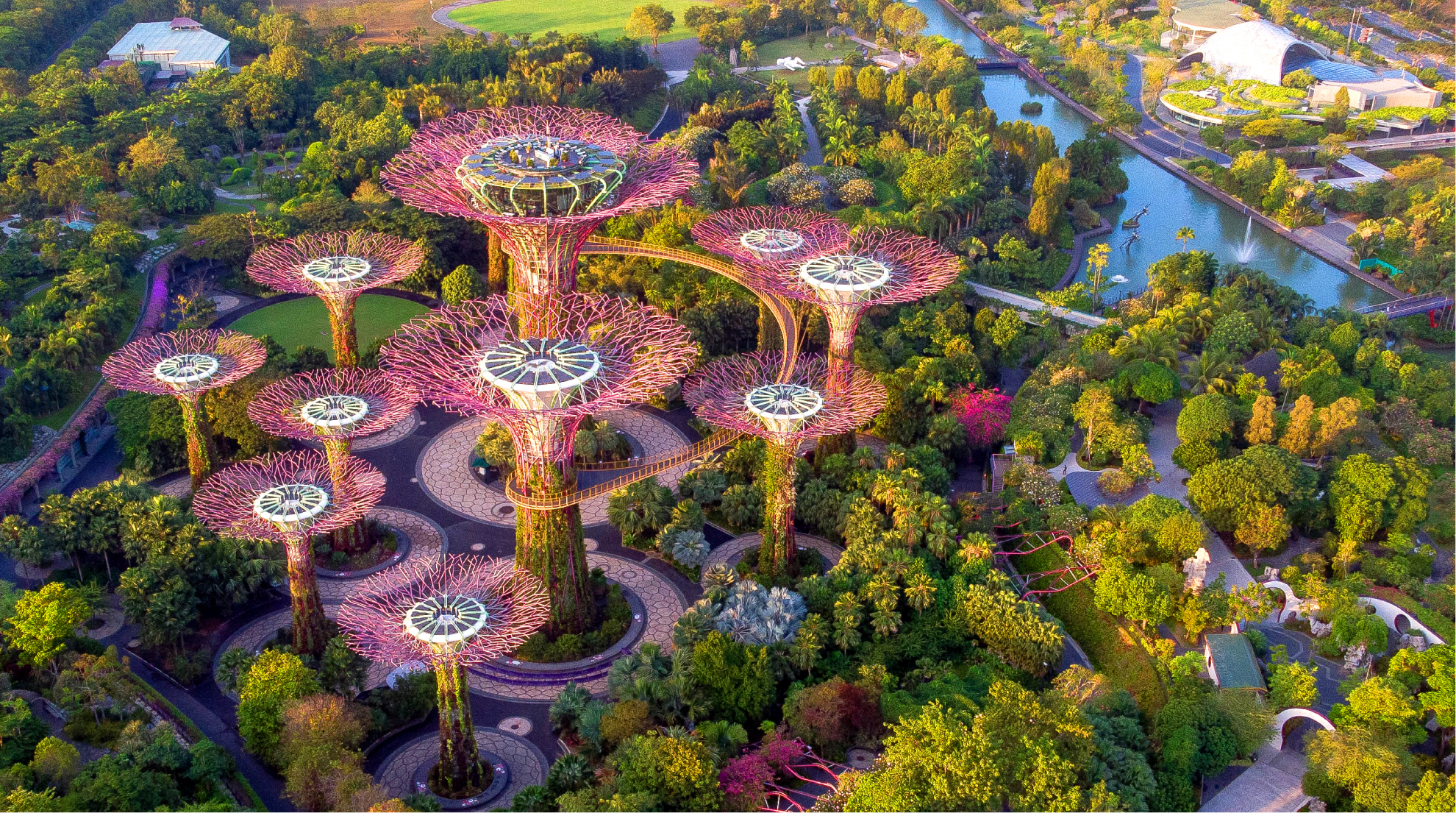 近未来型植物園<br>ガーデンズ・バイ・ザ・ベイ